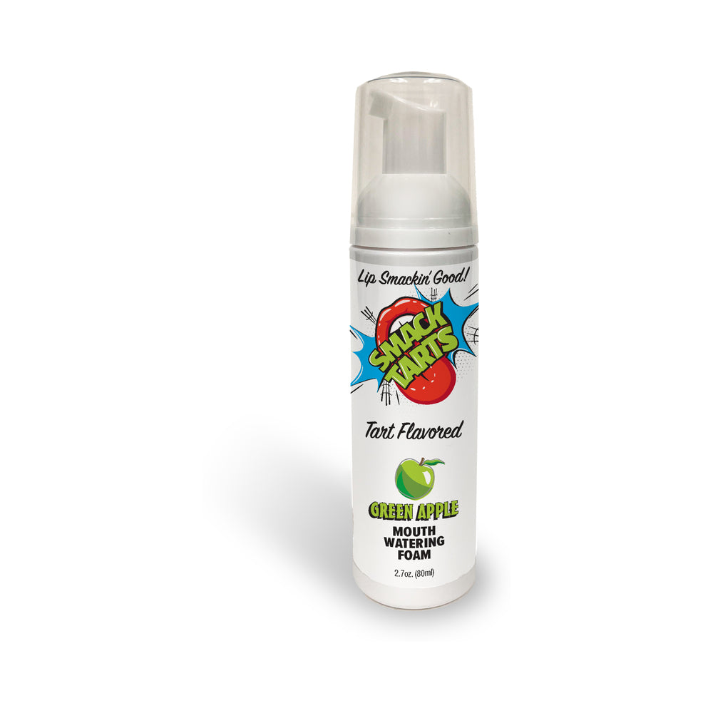 SMACK TARTS MOUTHWATERING FOAM SOUR GREEN APPLE 2.7 OZ.