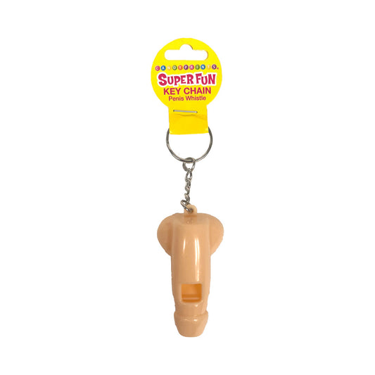 SUPER FUN PENIS WHISTLE KEY CHAIN