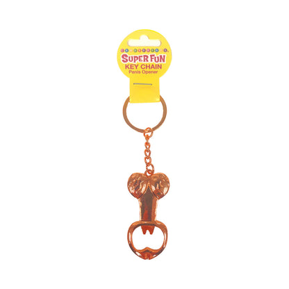SUPER FUN PENIS BOTTLE OPENER KEY CHAIN