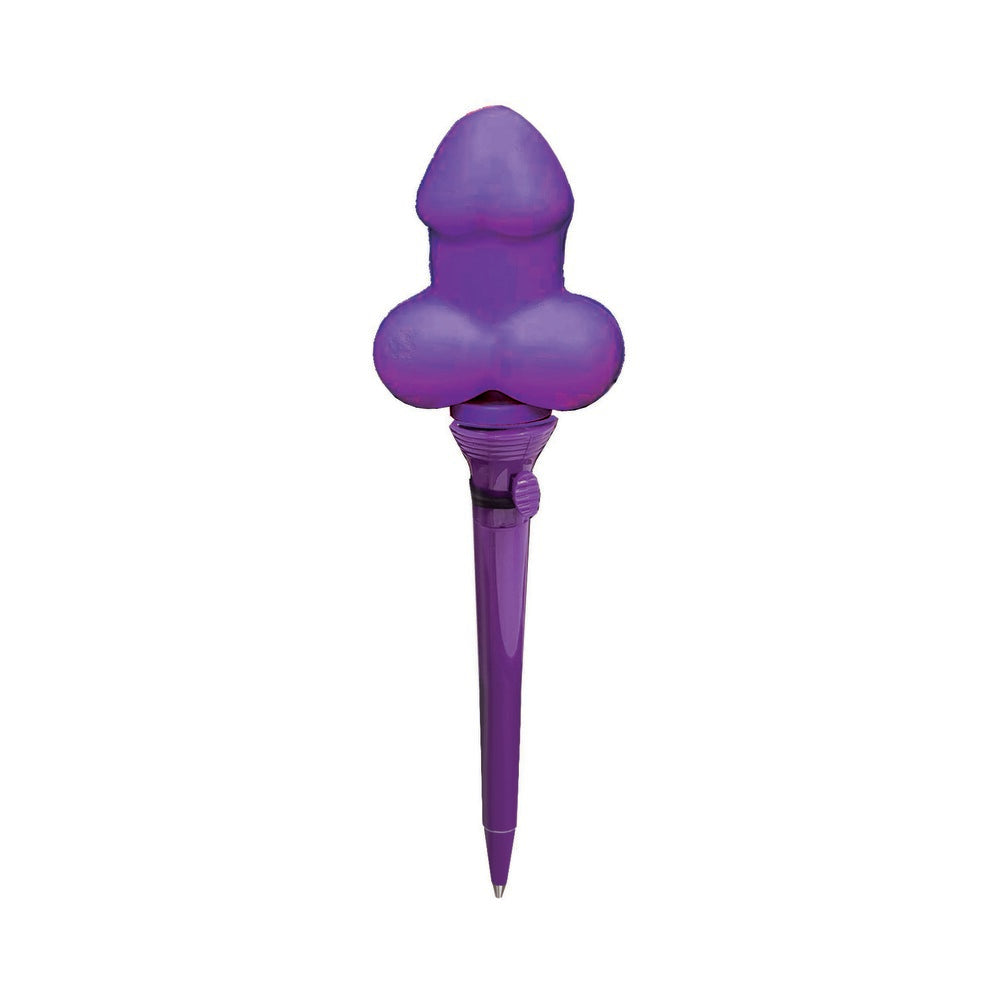 LITTLE GENIE - SUPER FUN POPPING PENIS PEN 12-PIECE DISPLAY