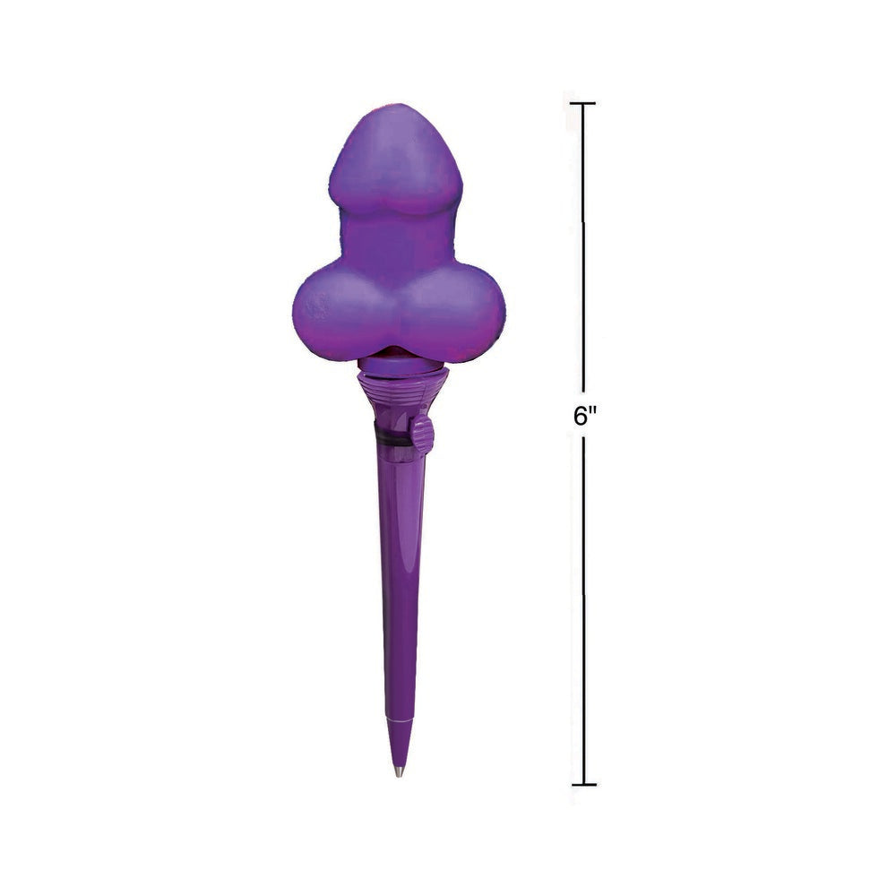 LITTLE GENIE - SUPER FUN POPPING PENIS PEN 12-PIECE DISPLAY