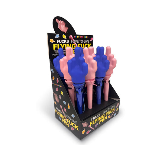 LITTLE GENIE - FUCKS I HAVE TO GIVE FLYING FUCK PEN 12-PIECE DISPLAY