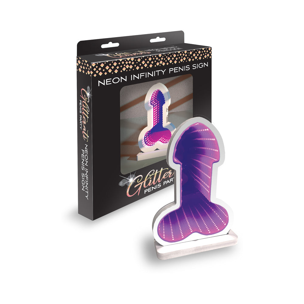 LITTLE GENIE - GLITTERATI INFINITY PENIS LED LIGHT
