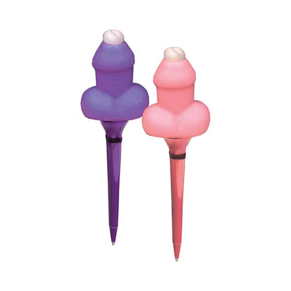 LITTLE GENIE - SUPER FUN BUBBLE BLOWING PENIS PEN 12-PIECE DISPLAY