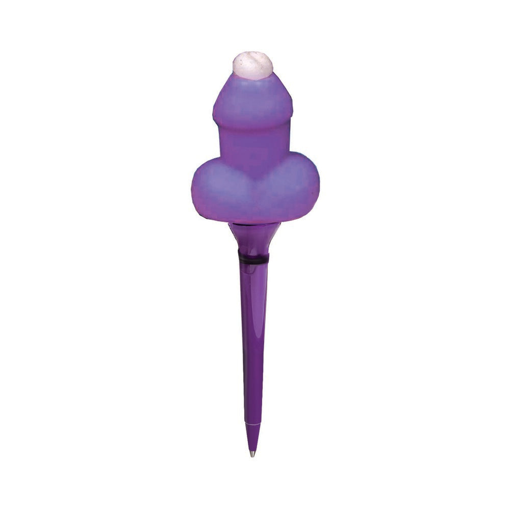 LITTLE GENIE - SUPER FUN BUBBLE BLOWING PENIS PEN 12-PIECE DISPLAY