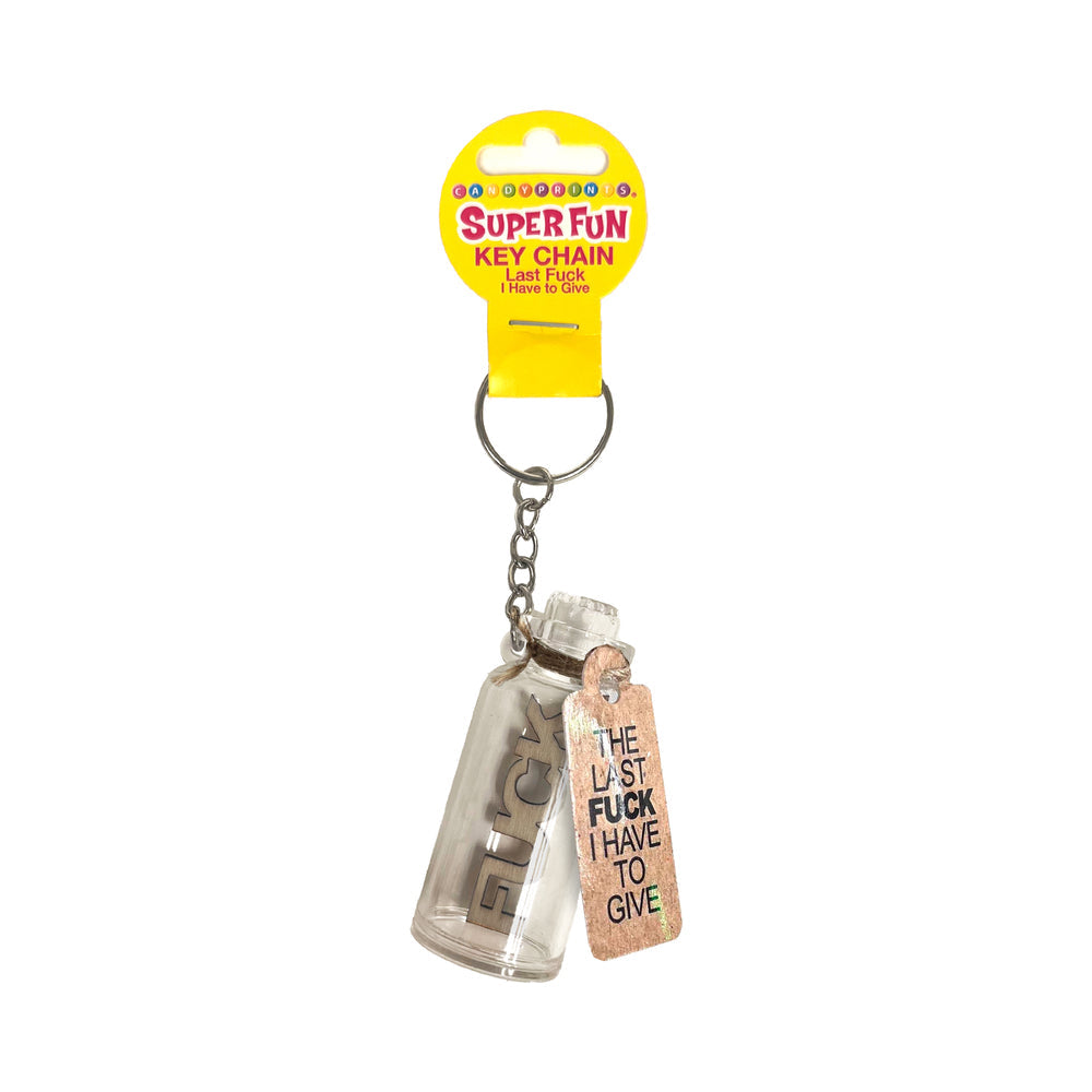 LITTLE GENIE - LAST FUCK I HAVE TO GIVE KEY CHAIN