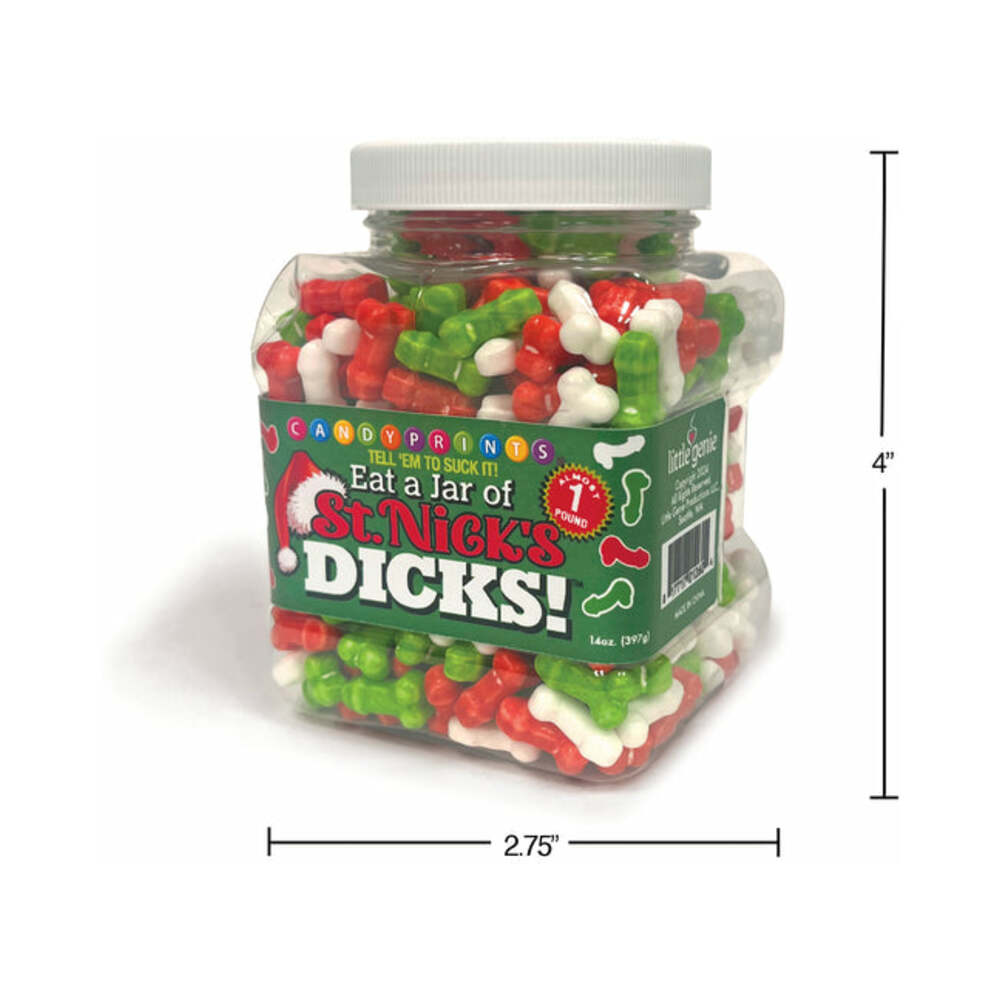 EAT A JAR OF ST. NICK''S DICKS! 1 LB. JAR