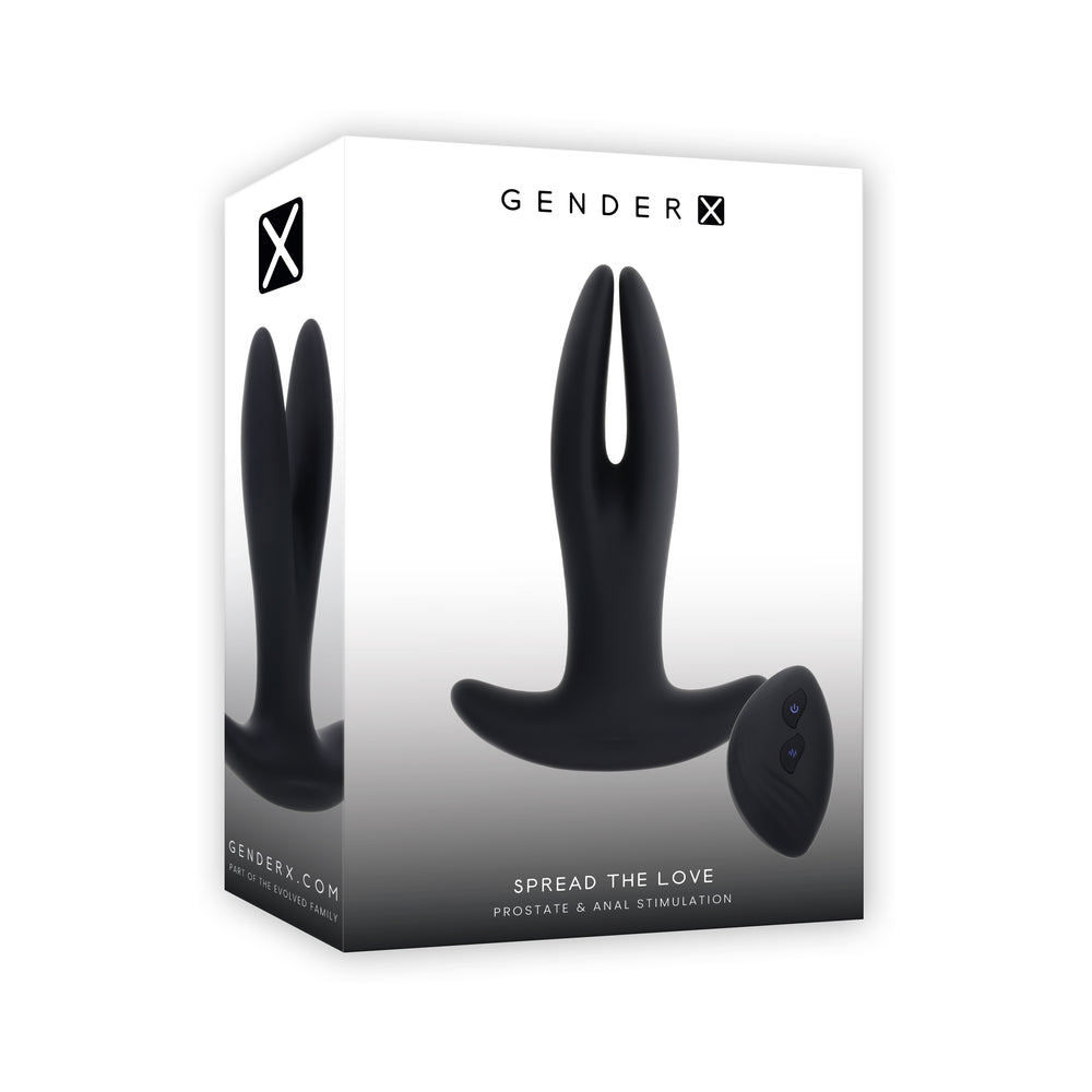 GENDER X - SPREAD THE LOVE BLACK