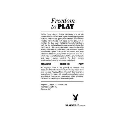 PLAYBOY - RABBIT PARTY PETAL