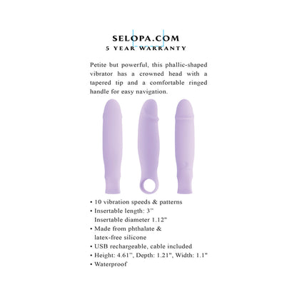 SELOPA - PETITE PECKER PURPLE