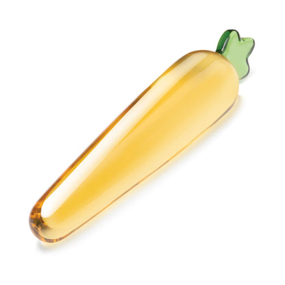 GLAS BUNNY''S SECRET 7.25 IN. GLASS DILDO