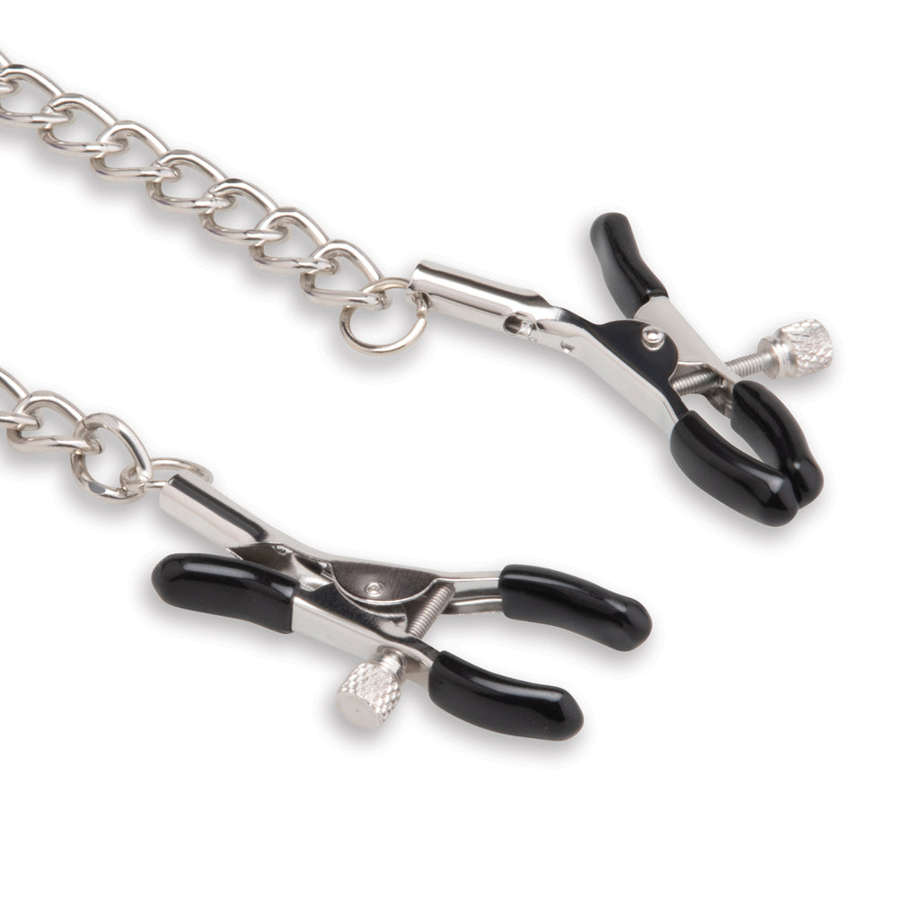 ELECTRIC EEL - LUX FETISH COLLAR & NIPPLE CLAMPS