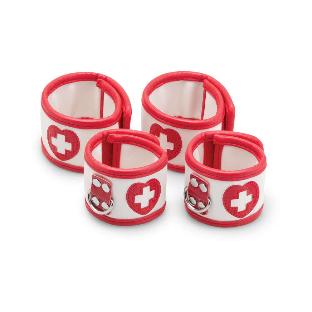 LUX FETISH 5PC NAUGHTY NURSE BDSM SET