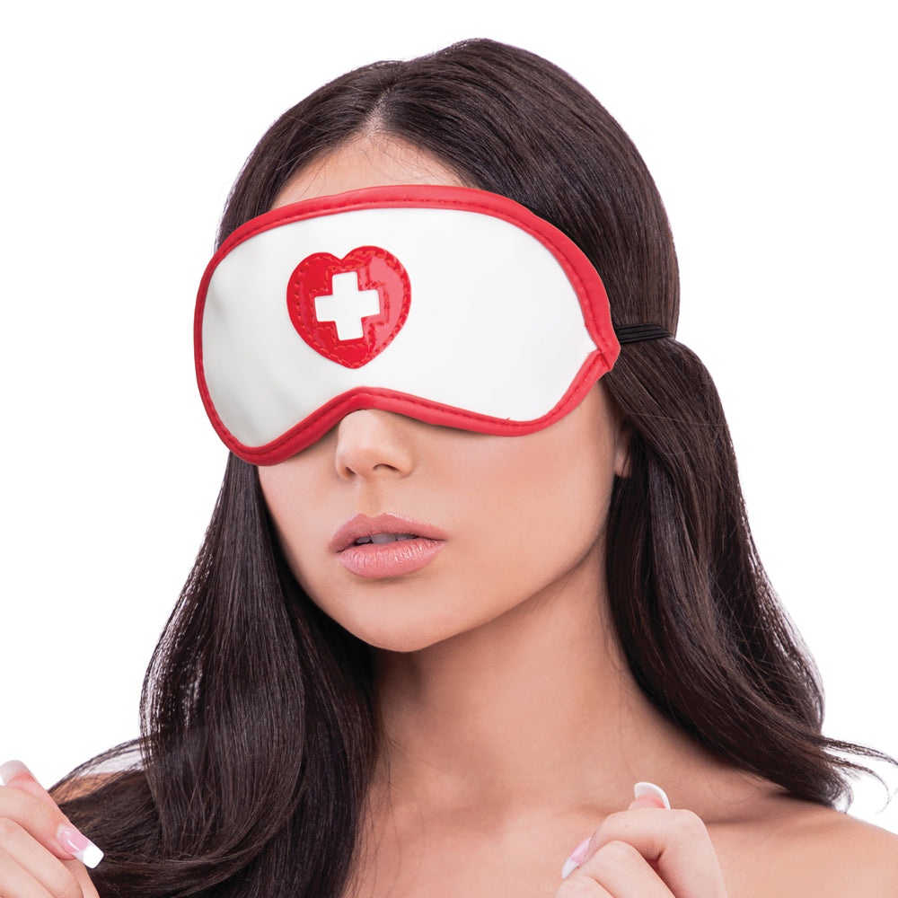 ELECTRIC EEL - LUX FETISH 5PC NAUGHTY NURSE BDSM SET