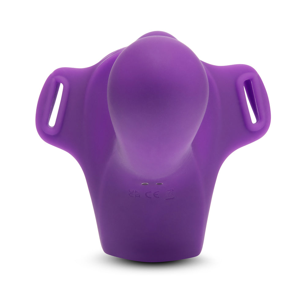 TOGETHER LOCK-IN DUAL-ENDED VIBRATING STRAP-ON & HARNESS SET