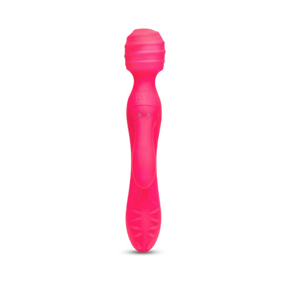 TOGETHER TRI DELIGHT DUAL-ENDED TRIPLE STIM WAND & RABBIT VIBRATOR