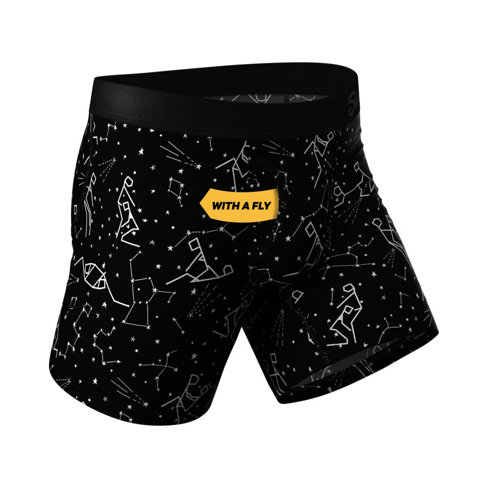 SHINESTY - THE BIG BANG GLOW IN THE DARK CONSTELLATION BALL HAMMOCK POUCH UNDERWEAR WITH FLY