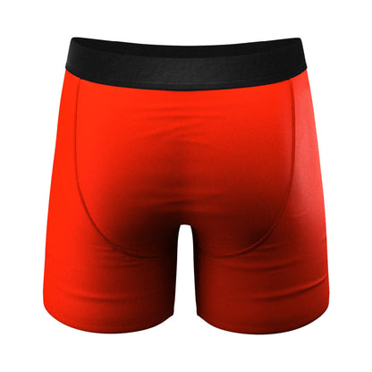 SHINESTY - THE CONEY ISLANDS HOT DOG BALL HAMMOCK POUCH UNDERWEAR WITH FLY