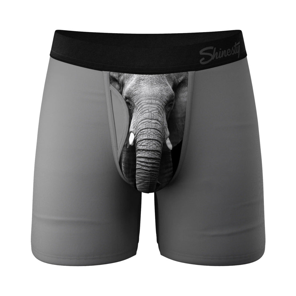 SHINESTY - ROPA INTERIOR DE ELEFANTE CON BOLSA, PERNERA Y BRAGUETA "THE JUNK IN THE TRUNK"