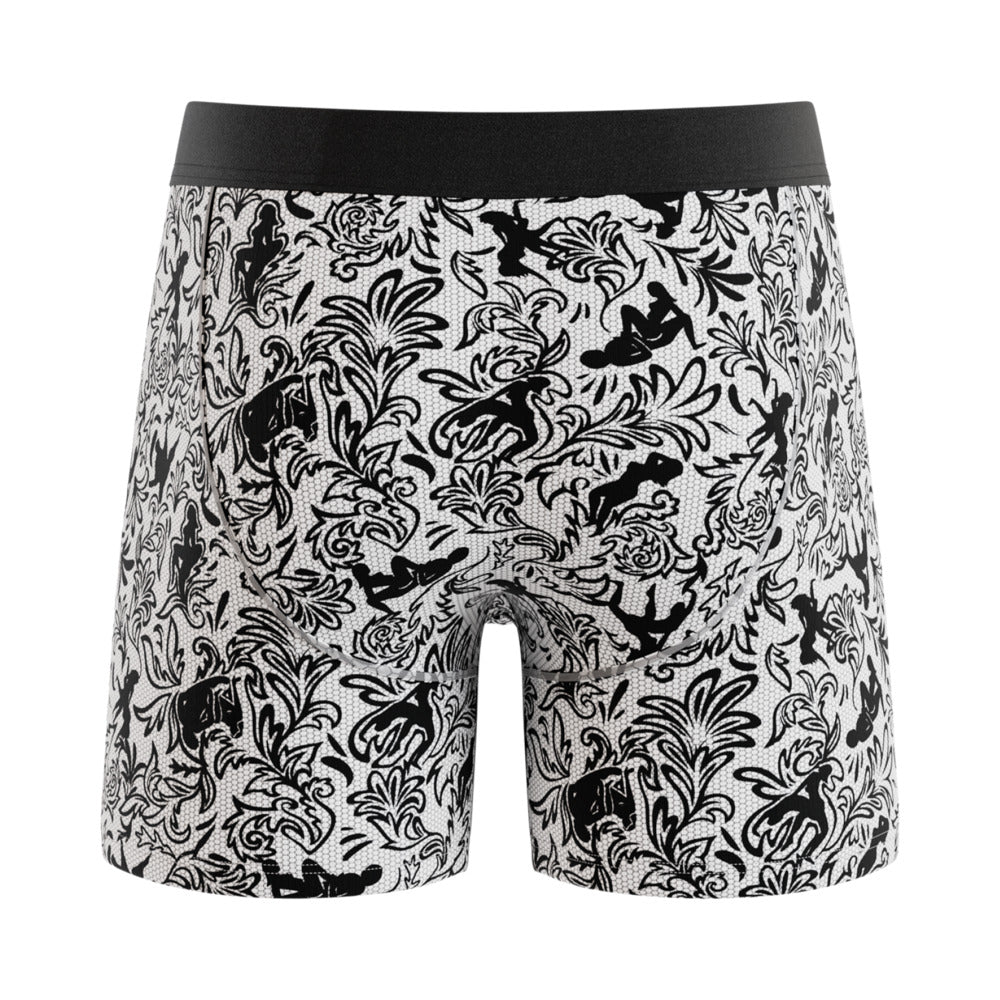 SHINESTY - THE RACY & LACY PROVOCATIVE LACE BALL HAMMOCK POUCH UNDERWEAR WITH FLY