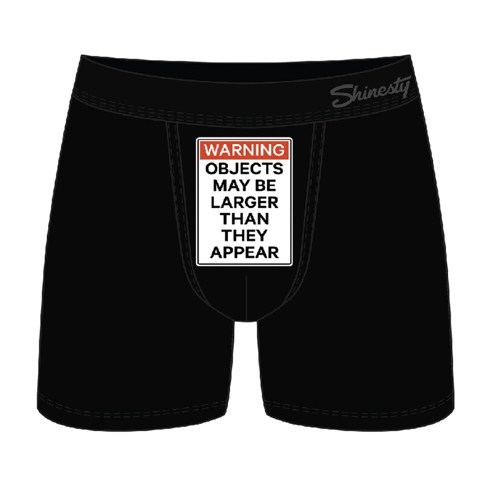 SHINESTY - THE REAR VIEW SIZE WARNING BALL HAMMOCK POUCH UNDERWEAR M