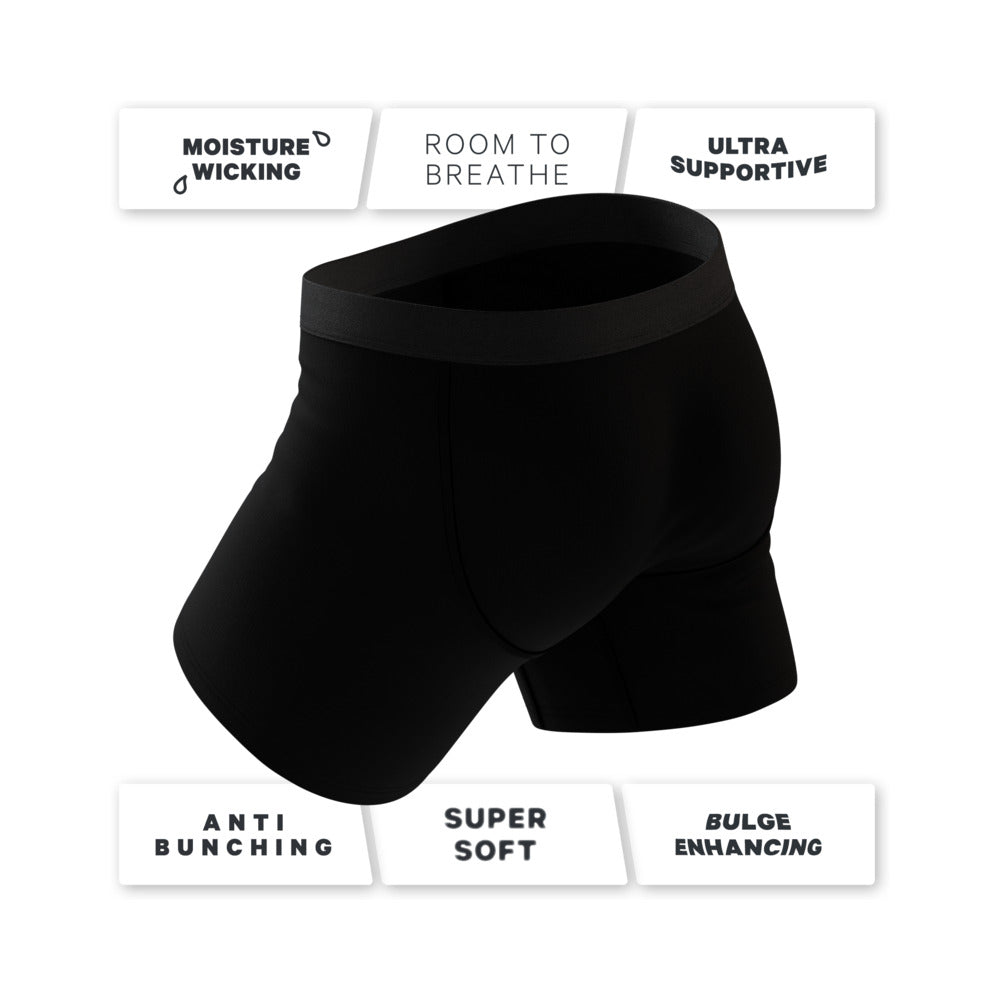 SHINESTY - THE REAR VIEW SIZE WARNING BALL HAMMOCK POUCH UNDERWEAR L