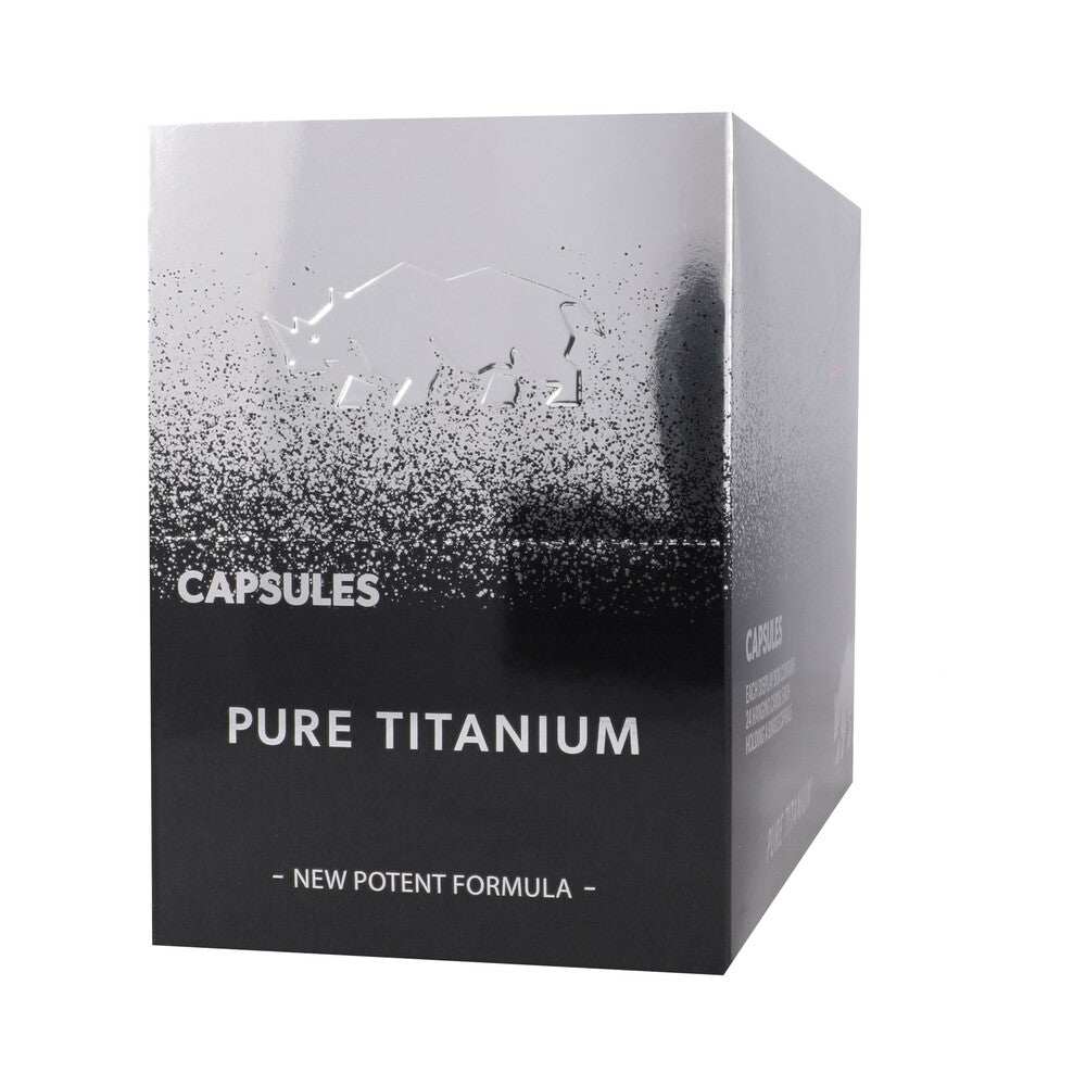 RHINO - PURE TITANIUM CAPSULES 24-PACK DISPLAY