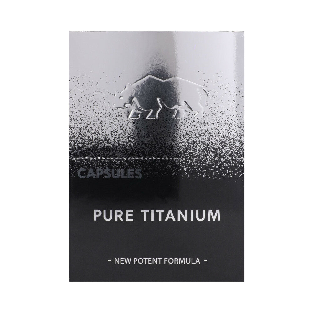 RHINO - PURE TITANIUM CAPSULES 24-PACK DISPLAY