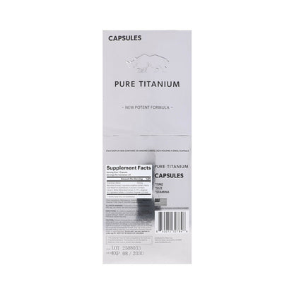 RHINO - PURE TITANIUM CAPSULES 24-PACK DISPLAY