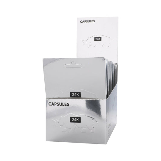 RHINO - 24K CAPSULES 24-PACK DISPLAY