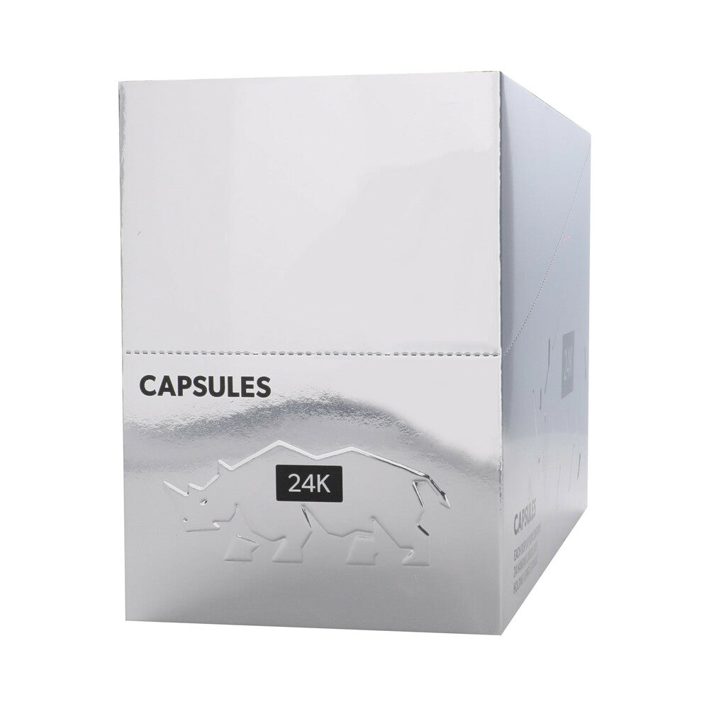 RHINO - 24K CAPSULES 24-PACK DISPLAY