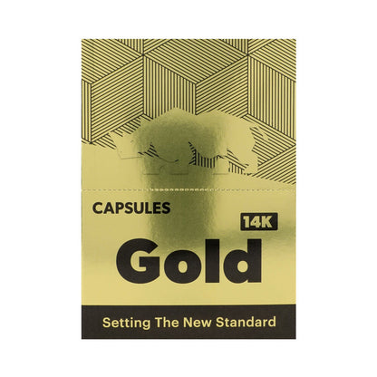 RHINO - GOLD 14K CAPSULES 24-PACK DISPLAY