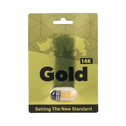 RHINO - GOLD 14K CAPSULES 24-PACK DISPLAY