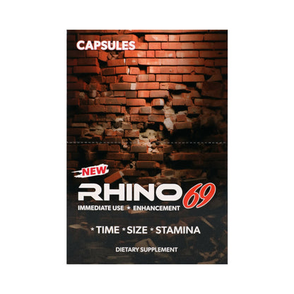 RHINO - 69 CAPSULES 24-PACK DISPLAY