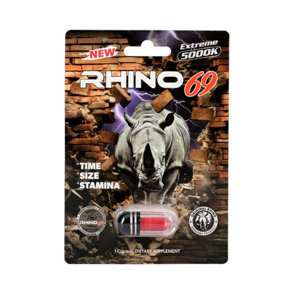 RHINO - 69 CAPSULES 24-PACK DISPLAY
