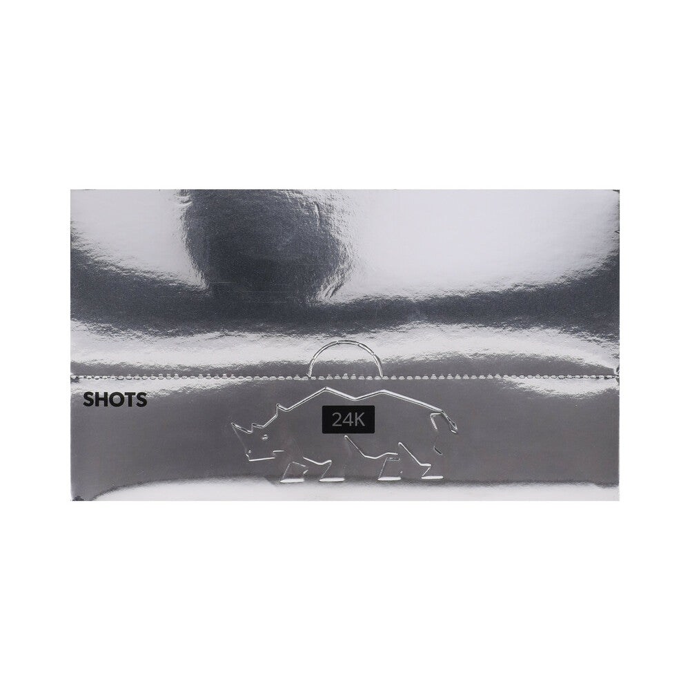 RHINO - 24K LIQUID SHOTS 2 OZ. BOTTLES 12-PACK DISPLAY