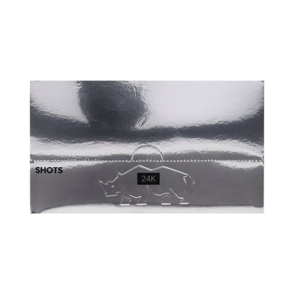 RHINO - 24K LIQUID SHOTS 2 OZ. BOTTLES 12-PACK DISPLAY