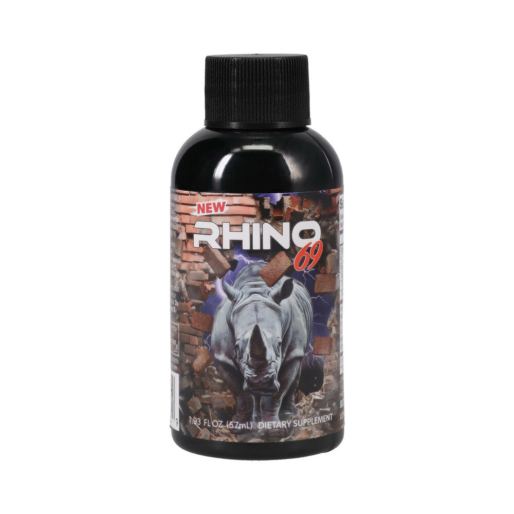 RHINO - 69 LIQUID SHOTS 2 OZ. BOTTLES 12-PACK DISPLAY