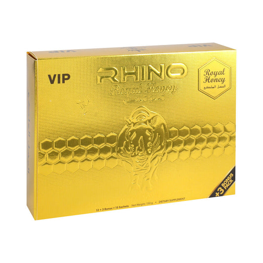RHINO - ROYAL HONEY 15-PACK DISPLAY