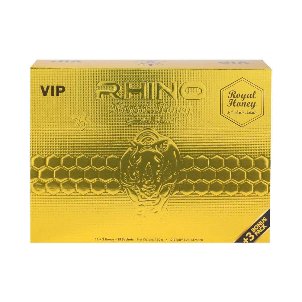 RHINO - ROYAL HONEY 15-PACK DISPLAY