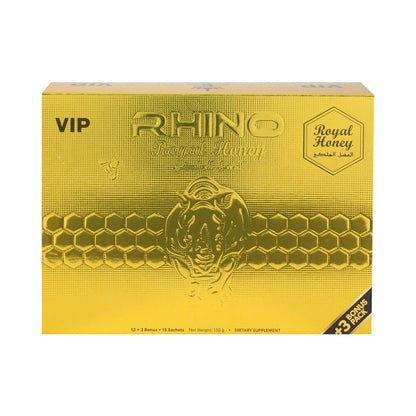 RHINO - ROYAL HONEY 15-PACK DISPLAY