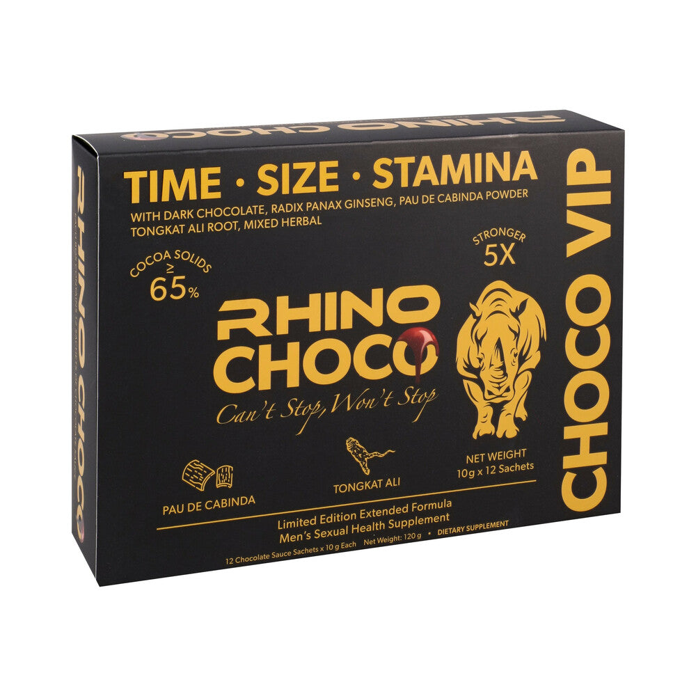 RHINO - CHOCO 5 X STRONGER 12-PACK DISPLAY