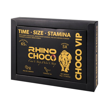 RHINO - CHOCO 5 X STRONGER 12-PACK DISPLAY