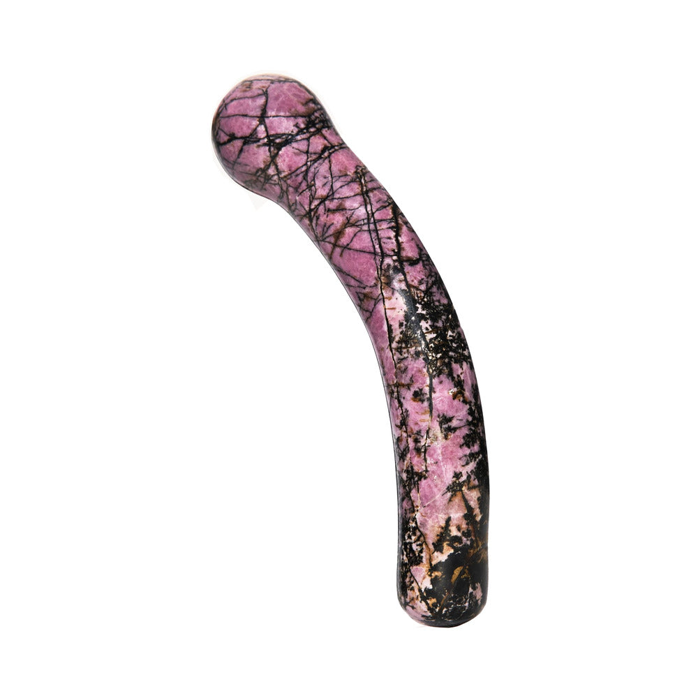 CHAKRUBS - ANAHATA CURVE RHODONITE WAND