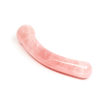 CHAKRUBS - HEART CURVE ROSE QUARTZ WAND