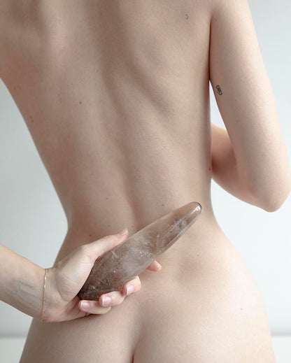 CHAKRUBS PRISM ORIGINAL CLEAR QUARTZ WAND