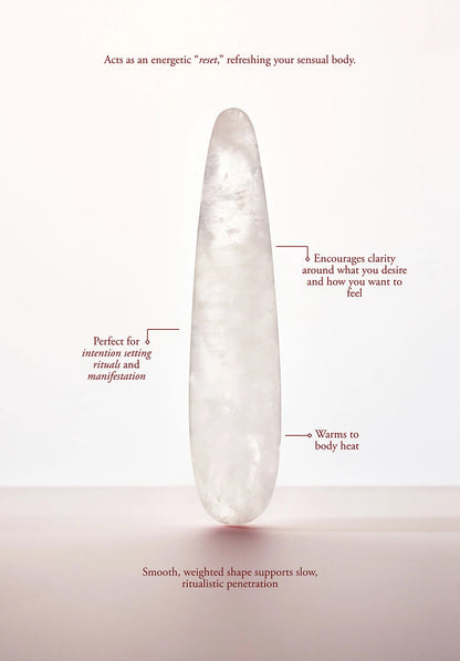 CHAKRUBS - PRISM ORIGINAL CLEAR QUARTZ WAND