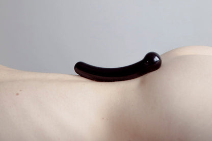 CHAKRUBS - XAGA CURVE OBSIDIAN WAND
