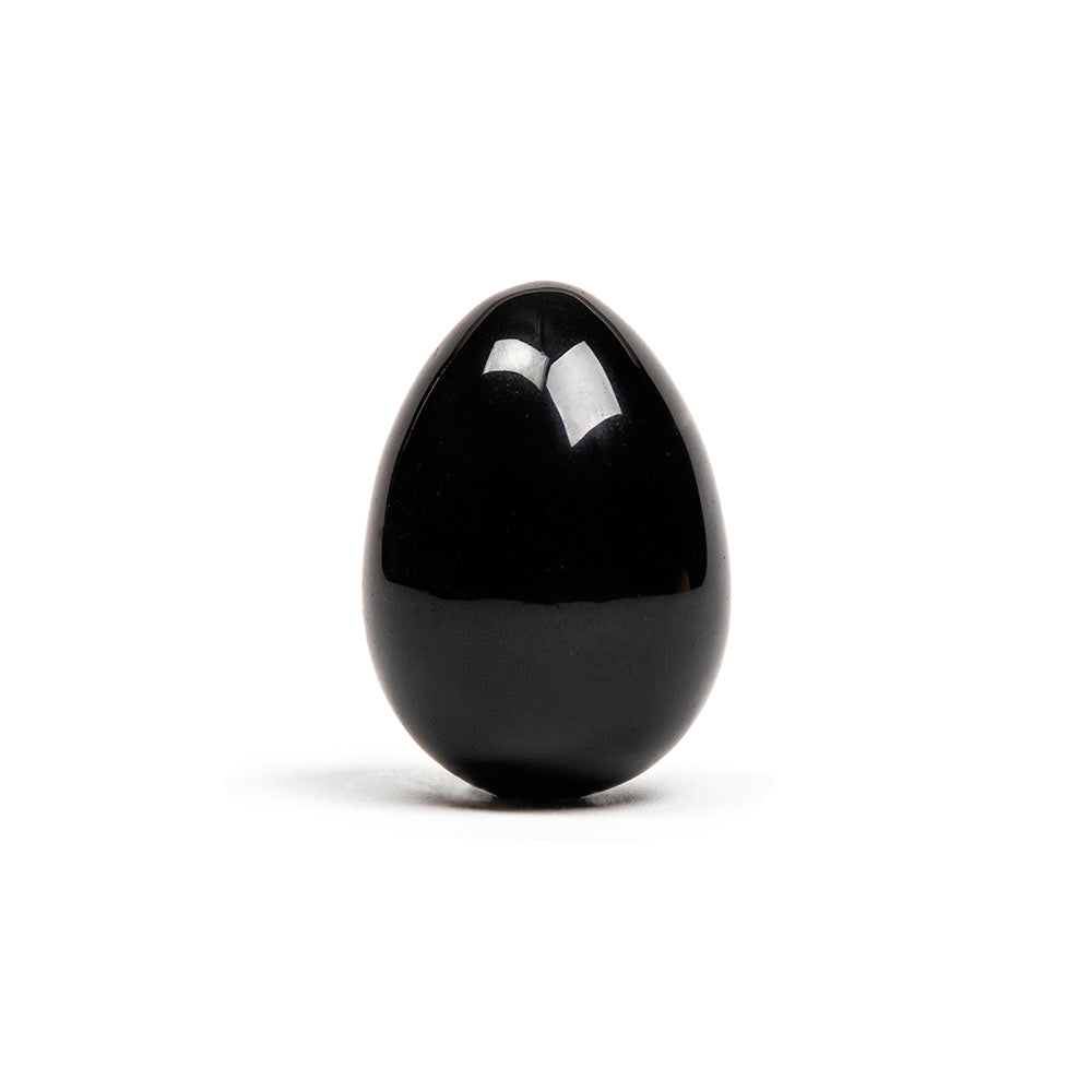 CHAKRUBS - XAGA YONI EGG OBSIDIAN (NON-DRILLED)