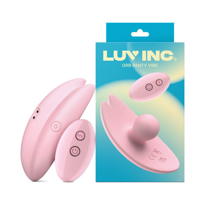 LUV INC PV35: ORB PANTY VIBE LIGHT PINK